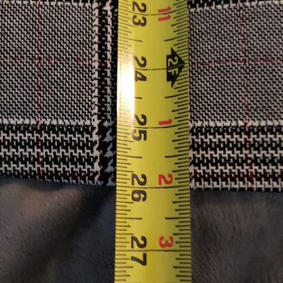 Apt. 9. Black and White Plaid Skirt - Picture 4 of 5